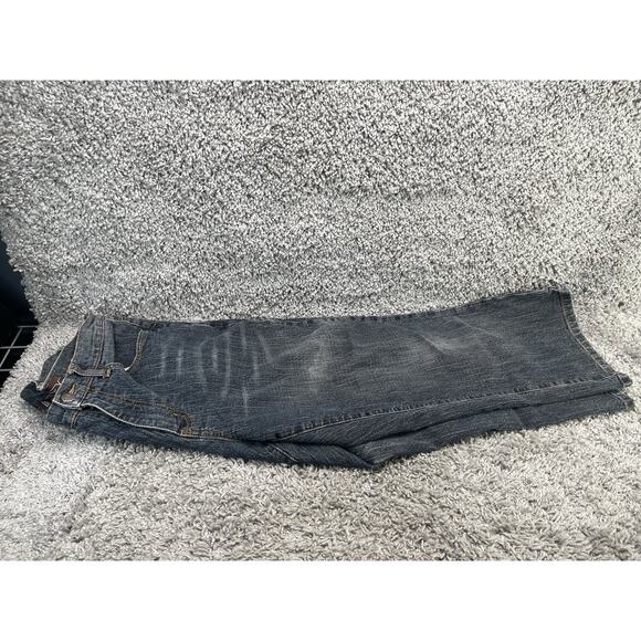 Womens Venezia Stretch Capri Jeans Average Size 14 Dark Wash Apparel Clothes - Picture 4 of 8